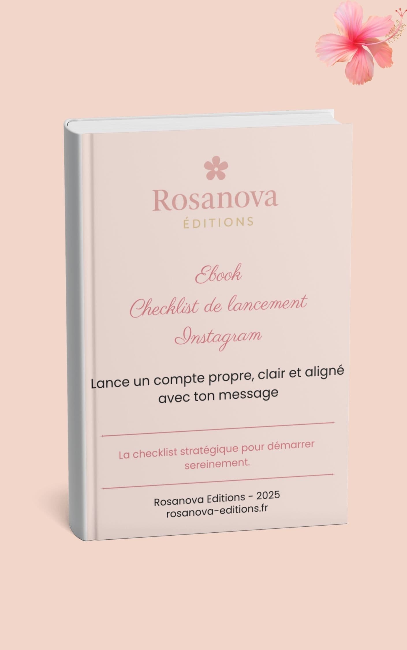 Couverture - Checklist de lancement Instagram